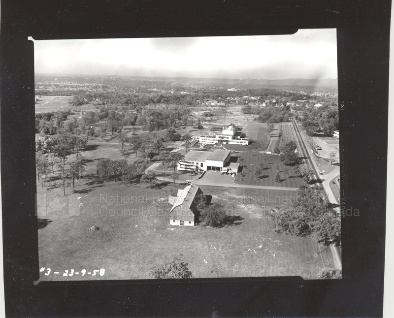 Location of M-58 Aerial View 1958