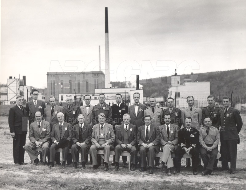 Group Portrait Permanent Joint Board of Defence- Visit to Chalk River May 1951
