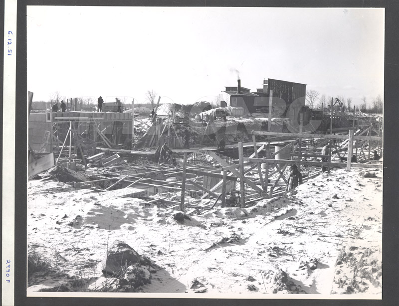 Administration Building Construction 1950s 012