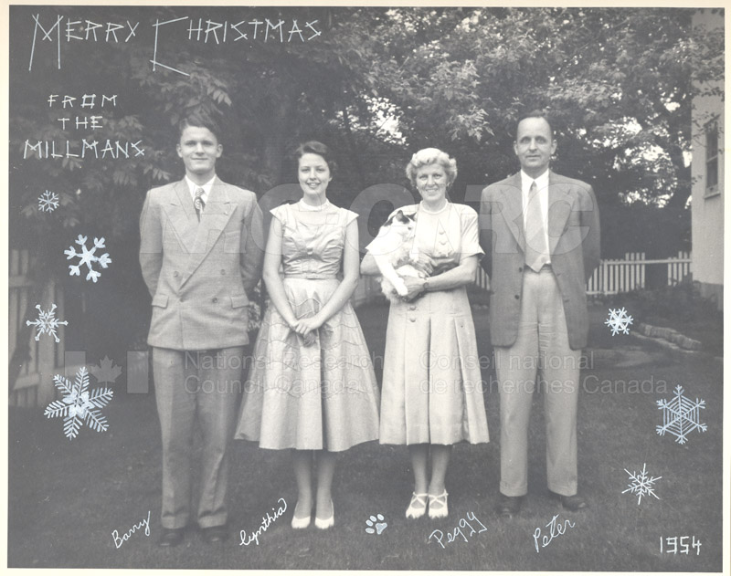 Christmas Photo of the Millman Family