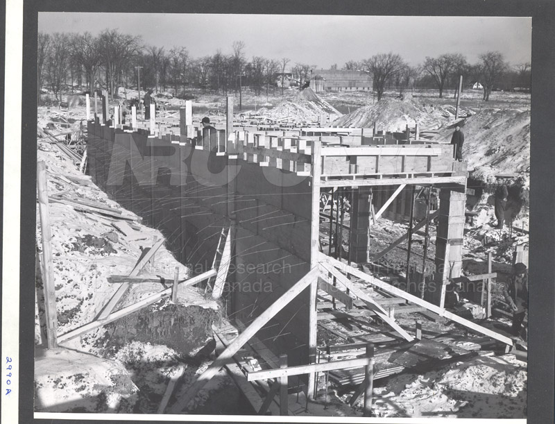 Administration Building Construction 1950s 015