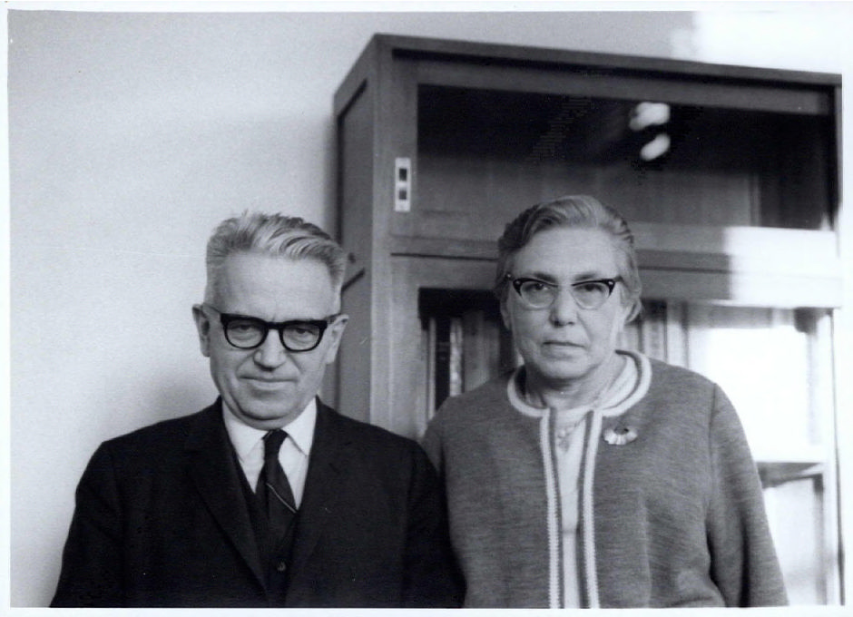 Gerhard Herzberg and Luise Herzberg on tour c.1967, photo 7
