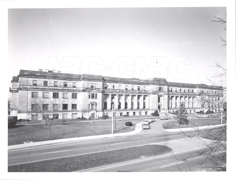 100 Sussex Drive View from External Affairs c.1960