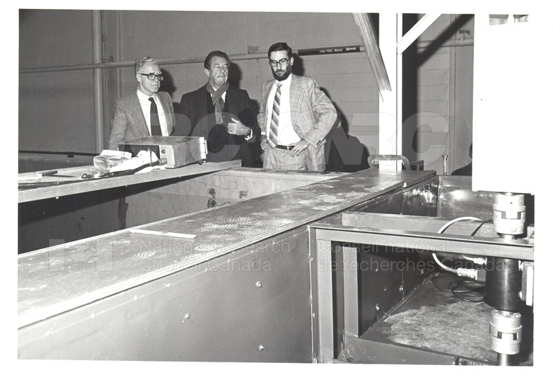 Corporate Services- Visit of French Ambassador Touring Hydraulics Lab 1981 004
