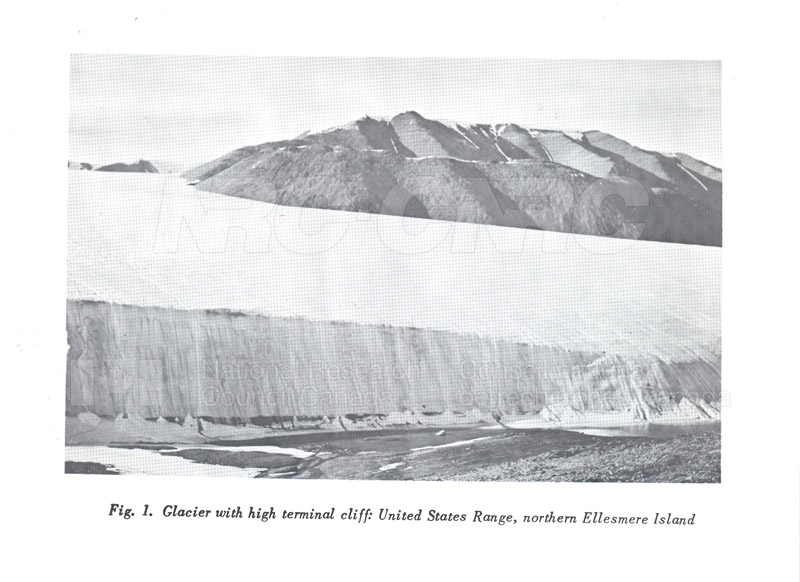 Glaciers- Ellesmere Island D.R.B. c.1958 002