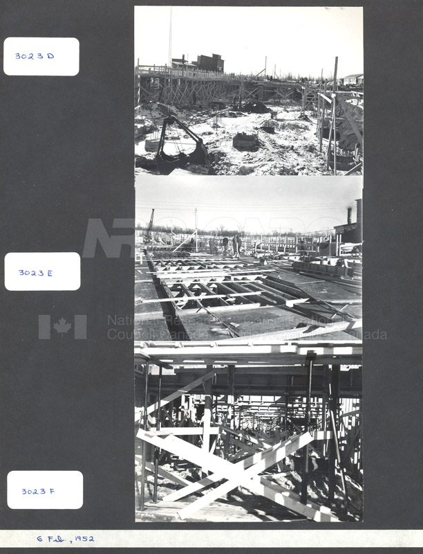 Construction of M-50 Feb. 6 1952 #3023 002