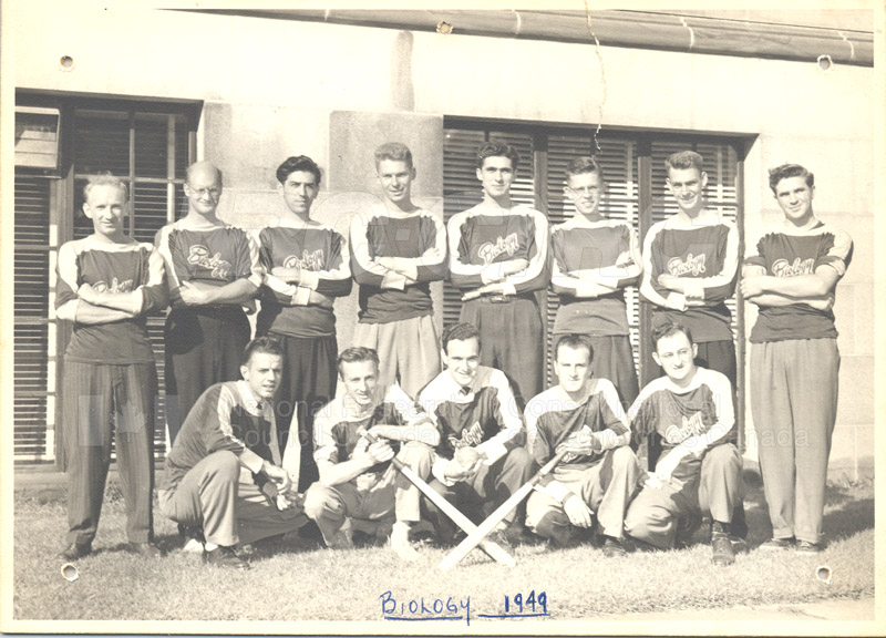 Biology Baseball Team 1949