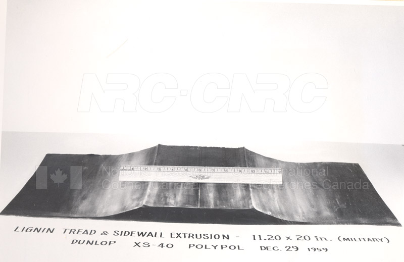 Rubber Section- Lignin Tread-Sidewall Jan. 1960 002