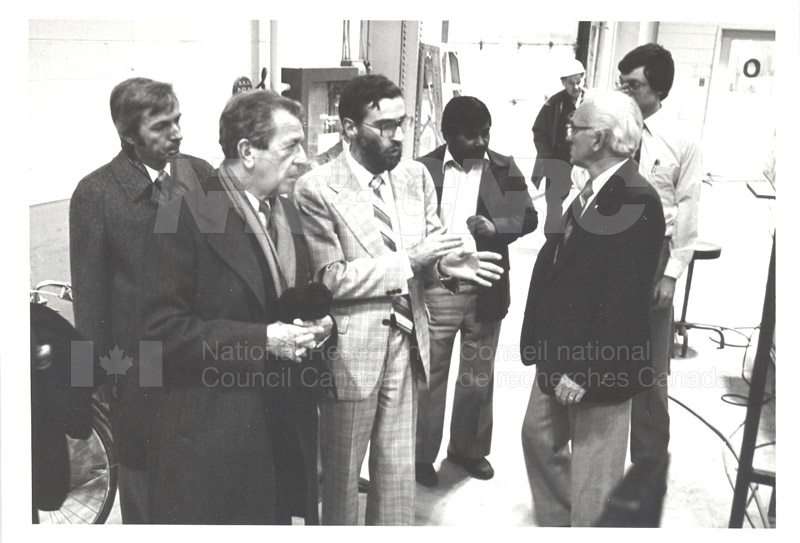 Corporate Services- Visit of French Ambassador Touring Hydraulics Lab 1981 002