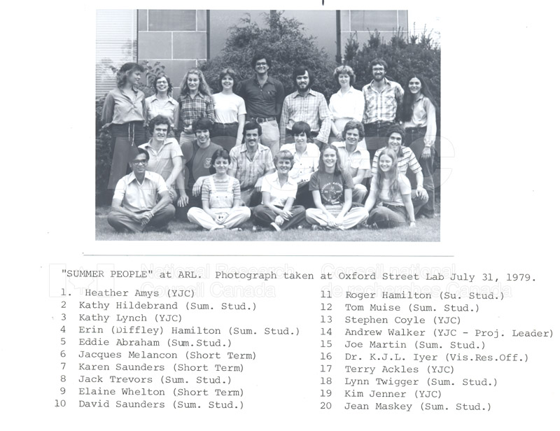 Summer Students 1979 007