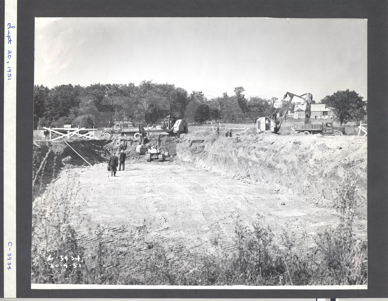 Construction of M-50 Sept. 20 1951 Photo C-3934