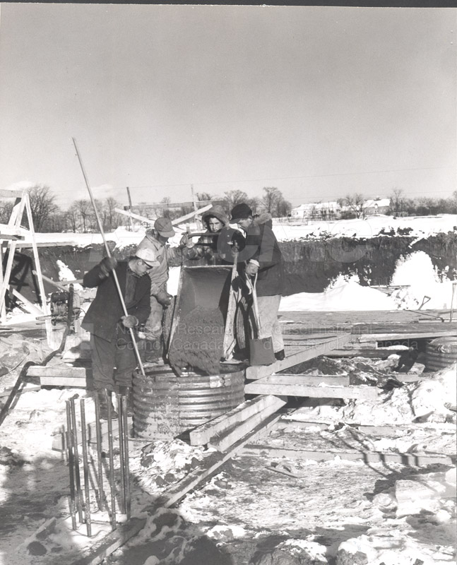 Construction of M-50 Jan. 3 1952 #2992 010