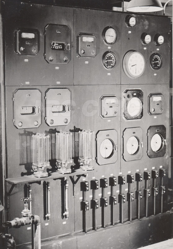 Instrument Control Panel- Pilot Plant