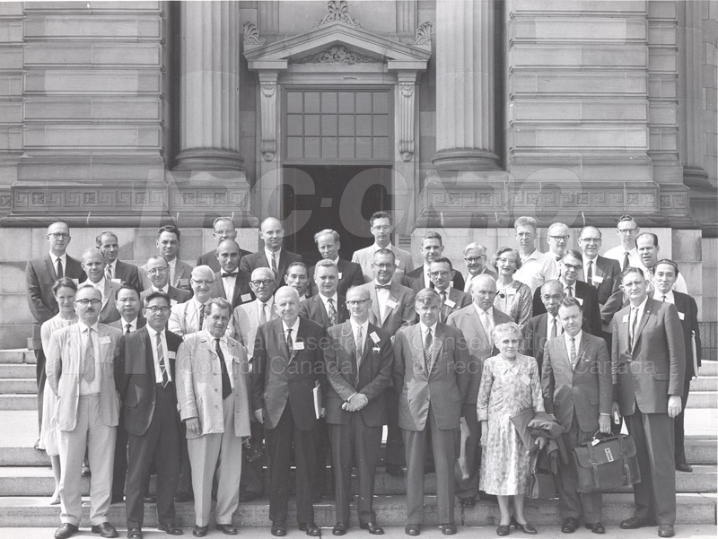 Group Portrait Meeting of International Culture Collection People 1962