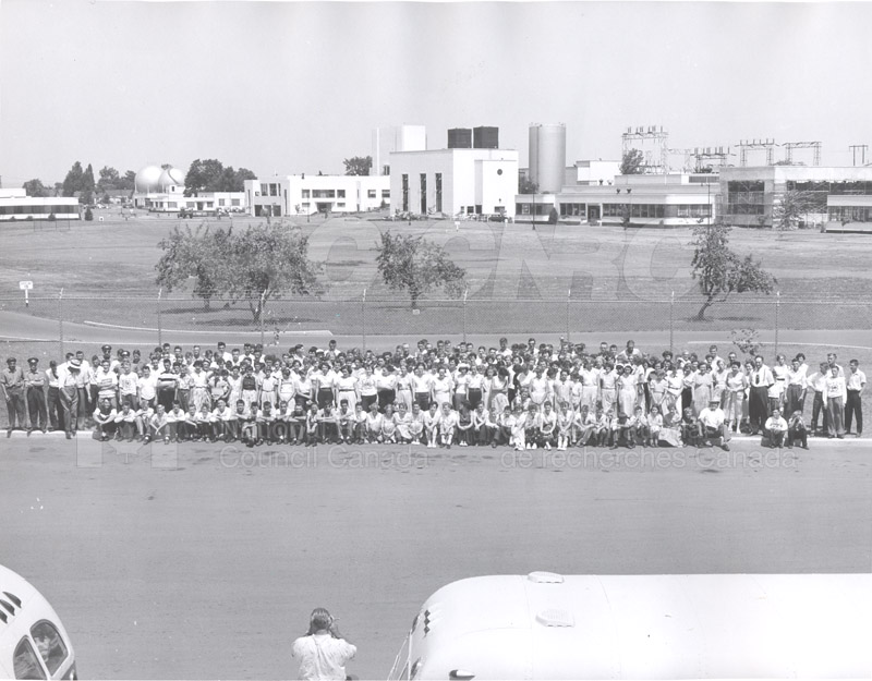 Visit of 4-H Clubs of Renfrew, ON 26 July 1955 001
