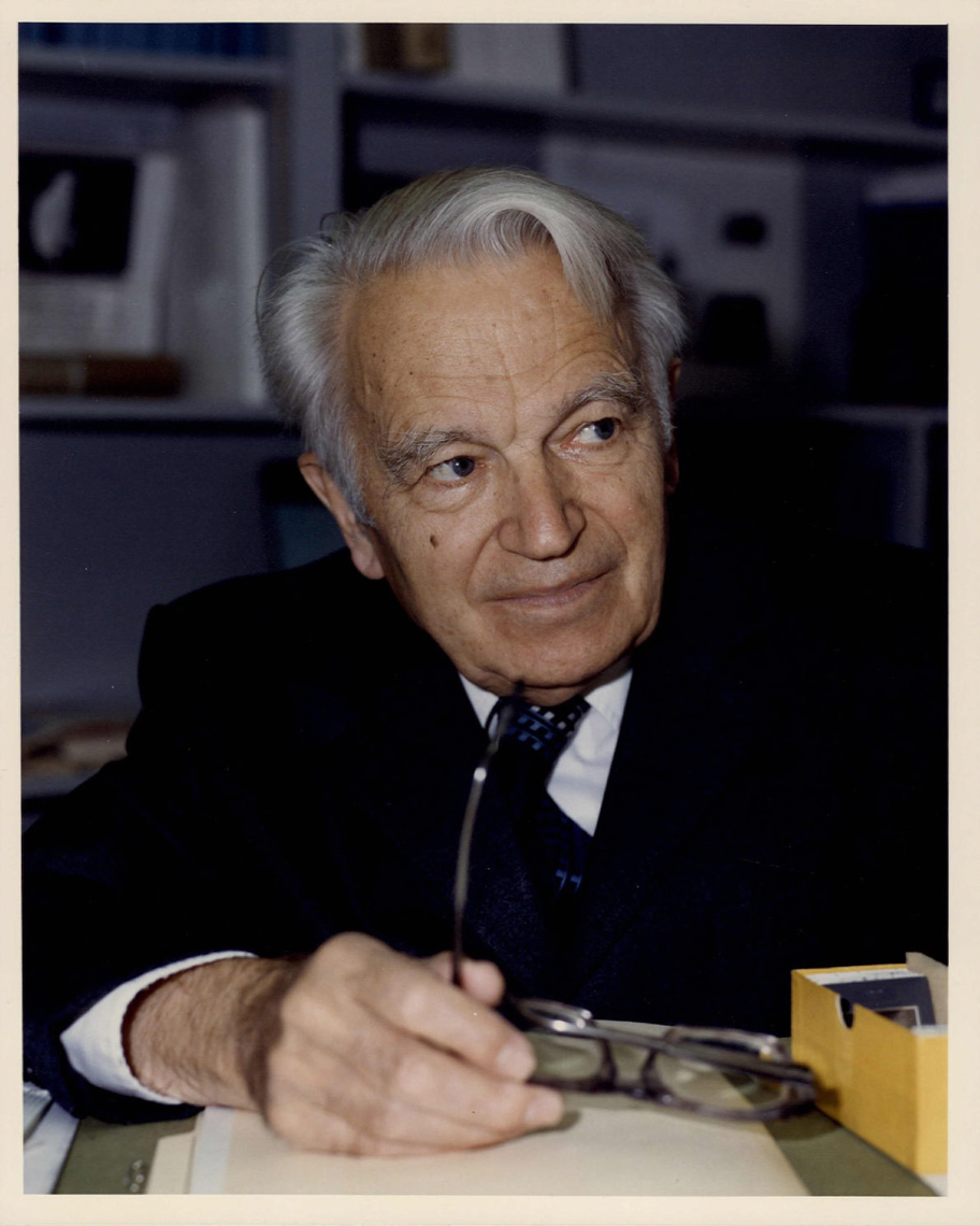 Dr. Gerhard Herzberg, November 1984