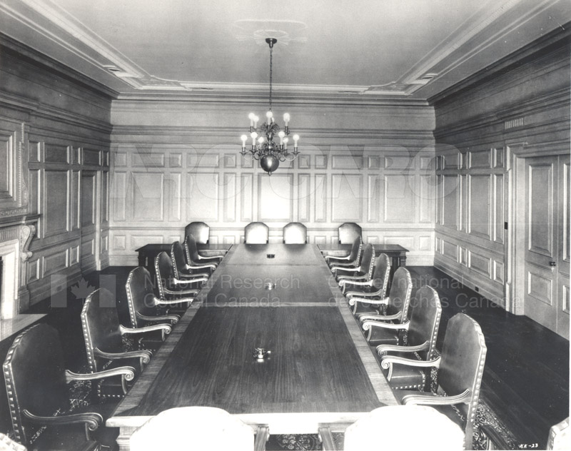100 Sussex Drive- Council Chamber Room 1147 (KK-23) July 1932