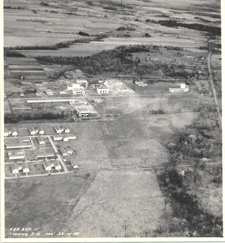 Montreal Road Campus Aerial View 1960's 005