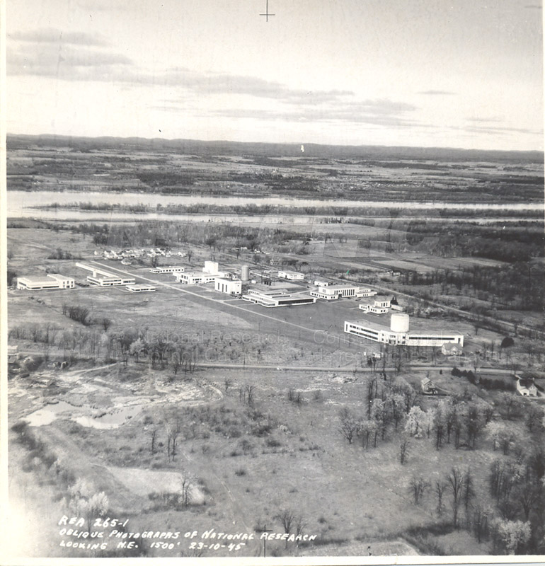 Montreal Road Campus Aerial View 1960's 006