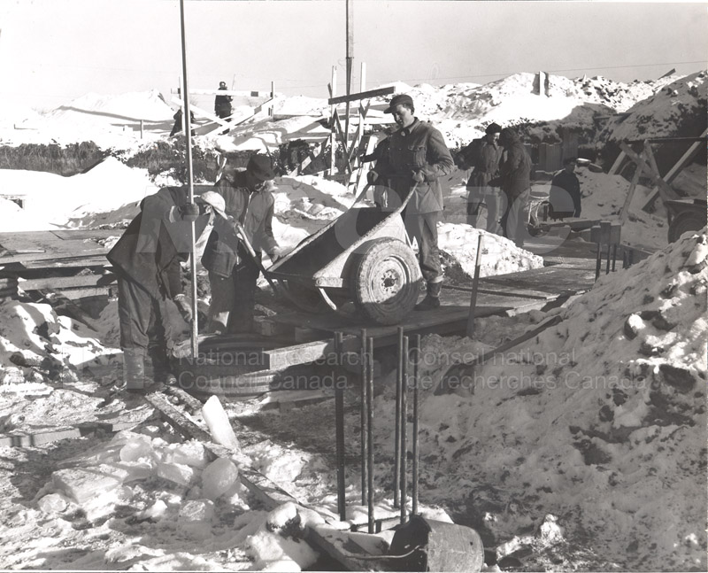 Construction of M-50 Jan. 3 1952 #2992 009