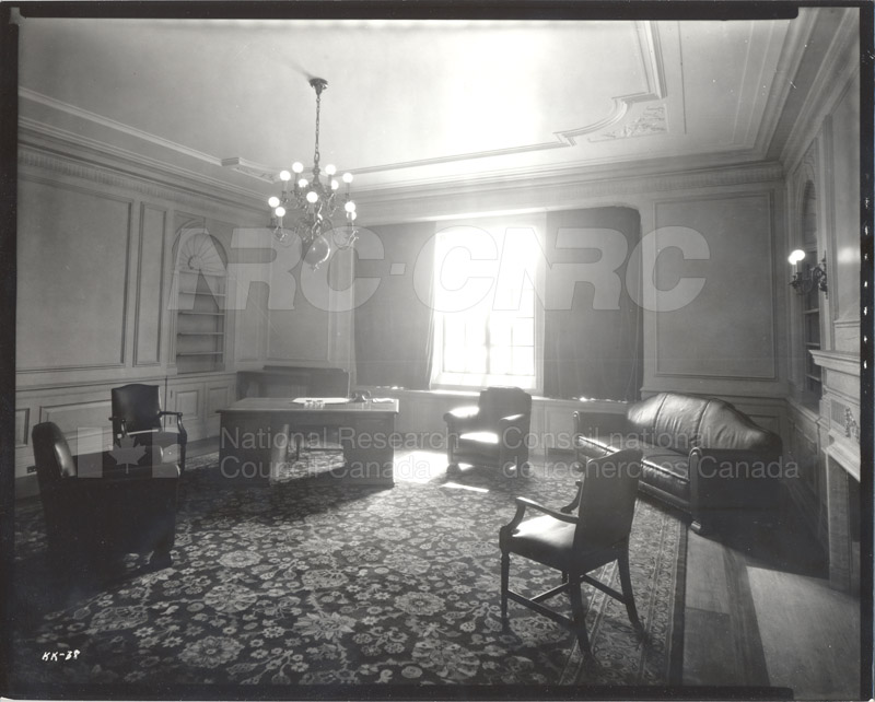 100 Sussex Drive- Office of the President Room 1017 (KK-38) July 1932