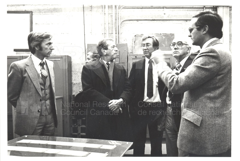 Corporate Services- Visit of French Ambassador Touring Hydraulics Lab 1981 009