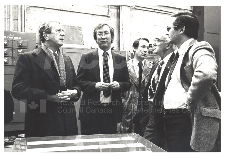 Corporate Services- Visit of French Ambassador Touring Hydraulics Lab 1981 008