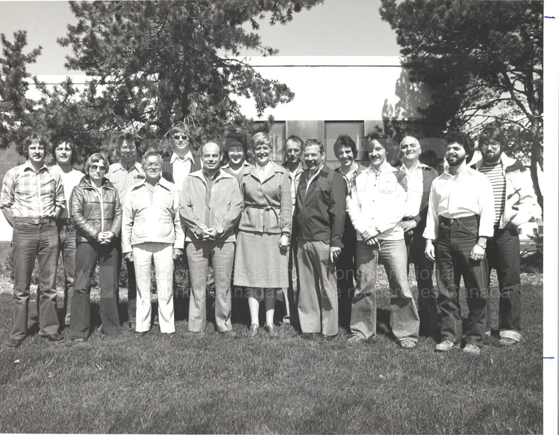 Group Portrait NRC Staff Club c.1980 folder 2