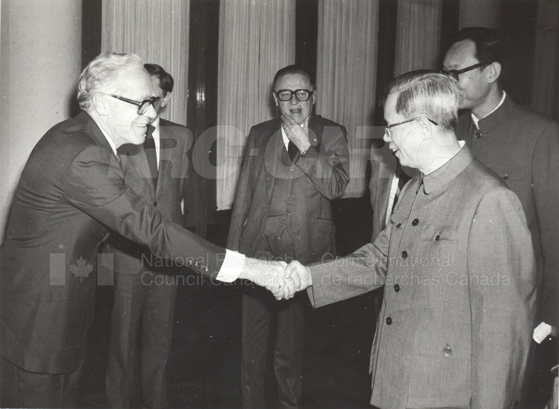 NRC Delegates meeting with Mr. Fang in the Great Hall of the People, China Oct. 13, 1983 002