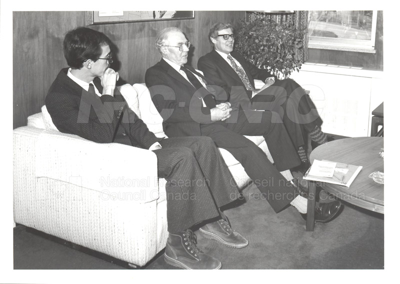 Visit of Mr. A. Williams and Dr. L. Bovey, U.K. Dept. of Industry 1982 003