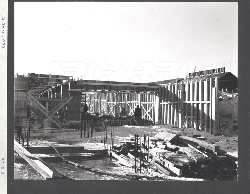 Construction of M-50 Jan. 3 1952 #2992 002