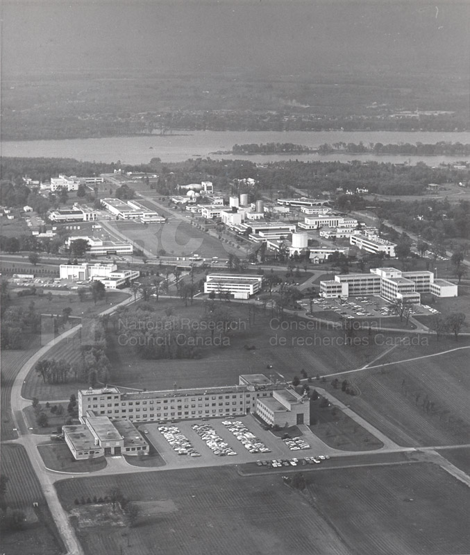 Montreal Road Campus Aerial View 1960's 012