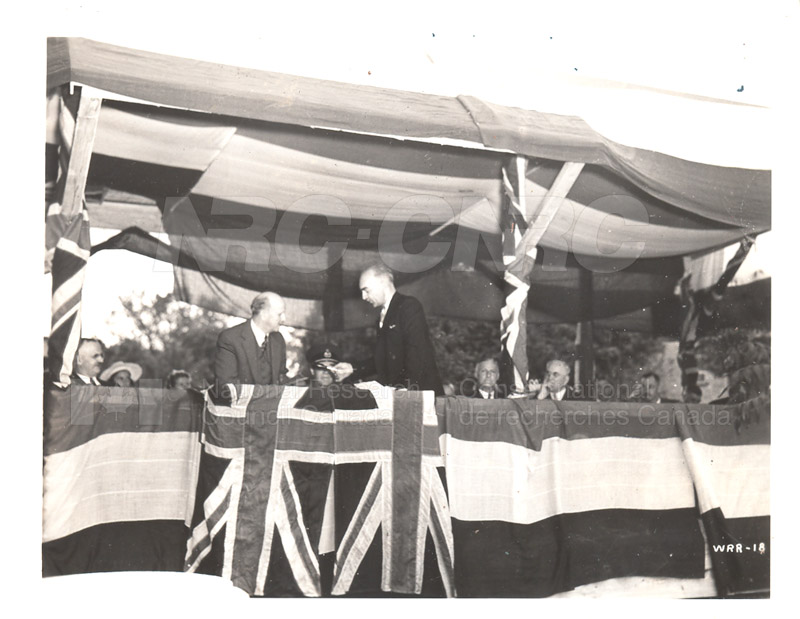 Aerodynamics Bldg -Annex- Laying the Cornerstone- July 25, 1940 001