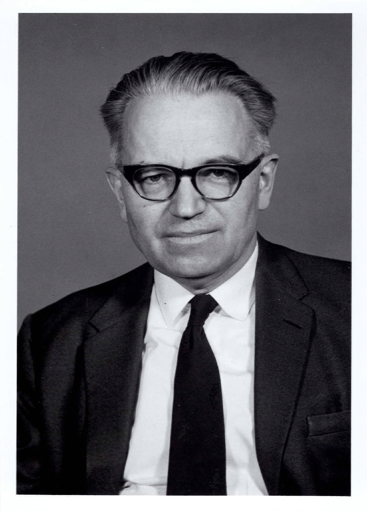 Onglet 1 : Portrait de Gerhard Herzberg, vers 1959