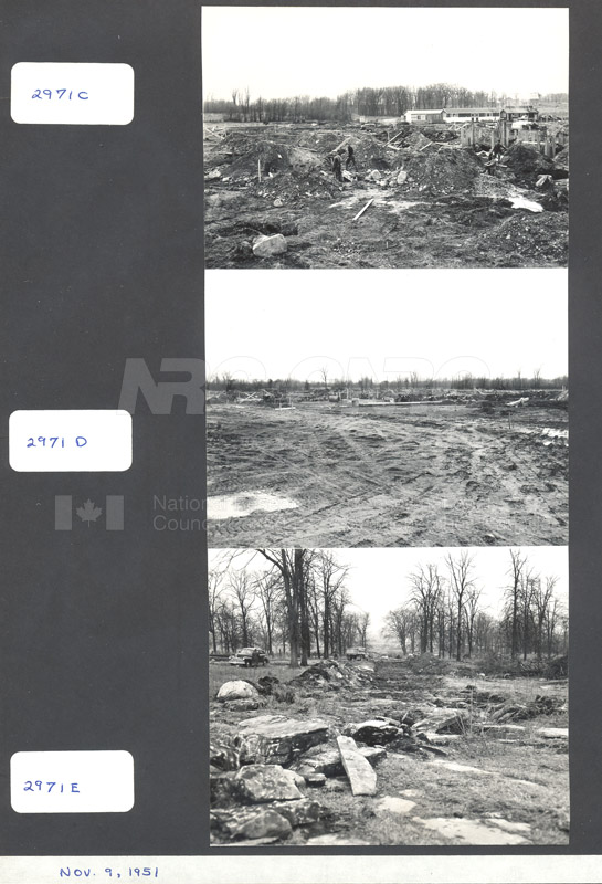 Construction de M-50 9 novembre 1951 #2971 001