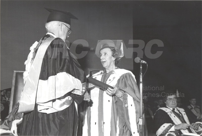 Dr. L. Kerwin- Honorary Doctorate University of Ottawa 1981 004