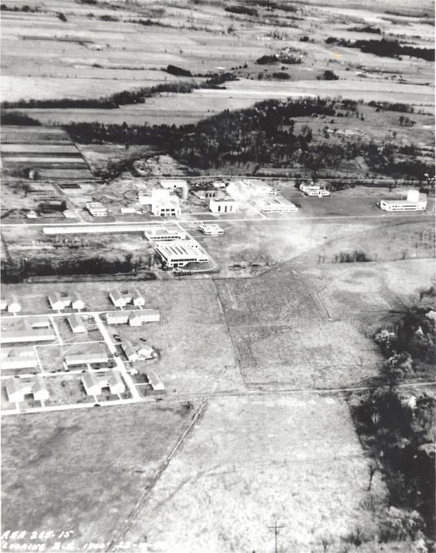 Montreal Road Campus Aerial View 1960's 007