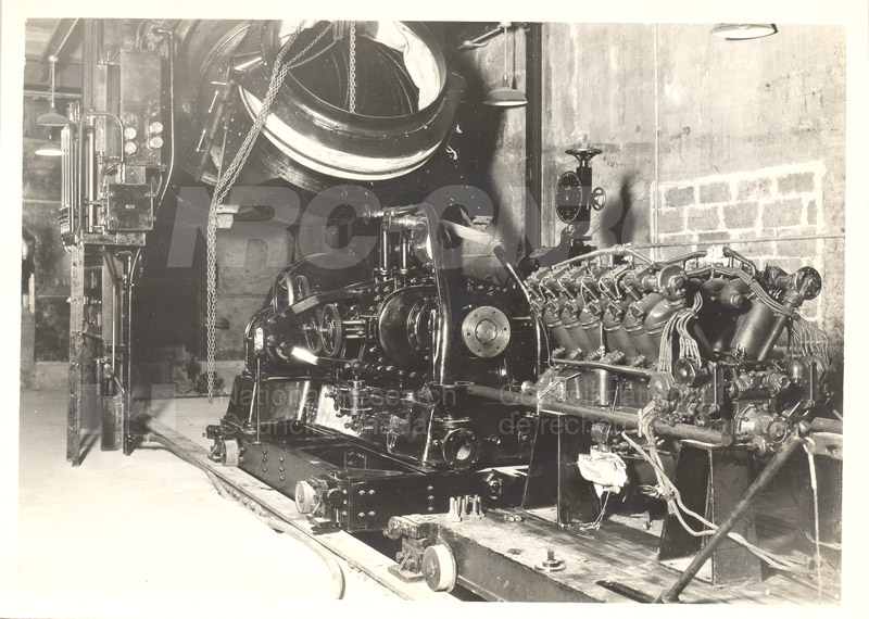 R.R. Eagle MK IX on Stand- John Street Labs 1930s-1940s