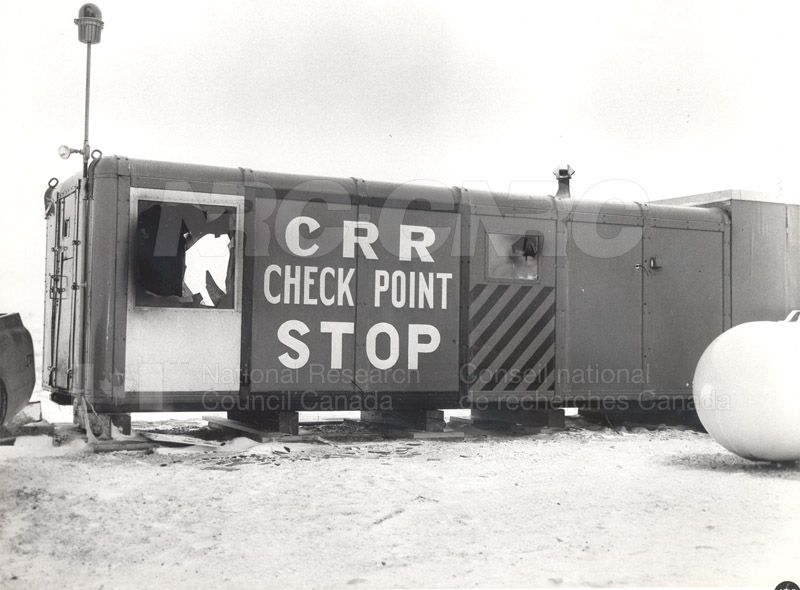 Installations de recherche Churchill, dommage causé par le feu, juin 1969 009