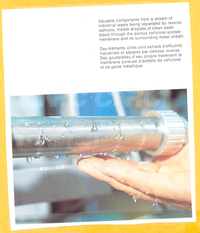 Brochure pour la chimie 82-10-029