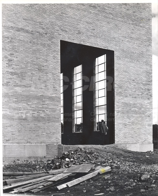 Construction de bâtiments de l'administration des années 1950 023