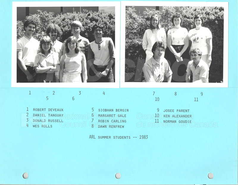 Summer Students 1983 002