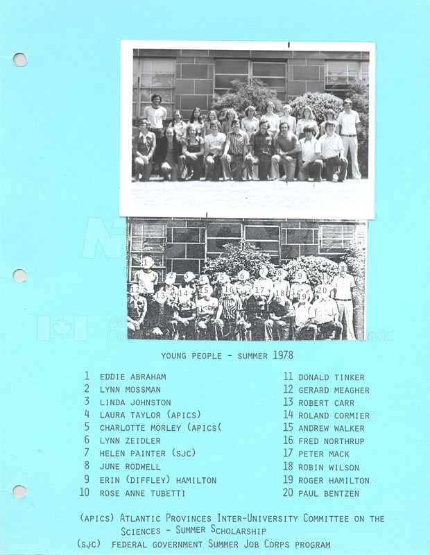Summer Students 1978 002