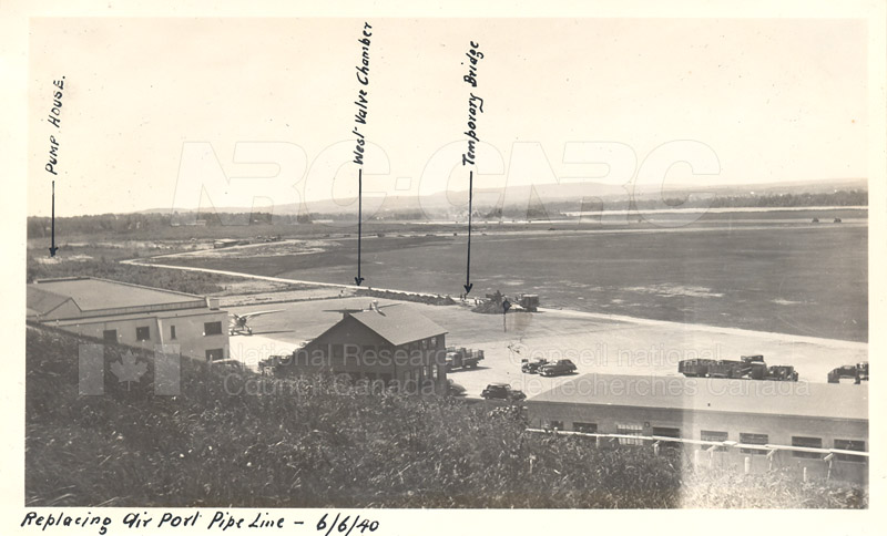 Album 12 New Annex 2 Replacing Airport Pipeline June 6 1940
