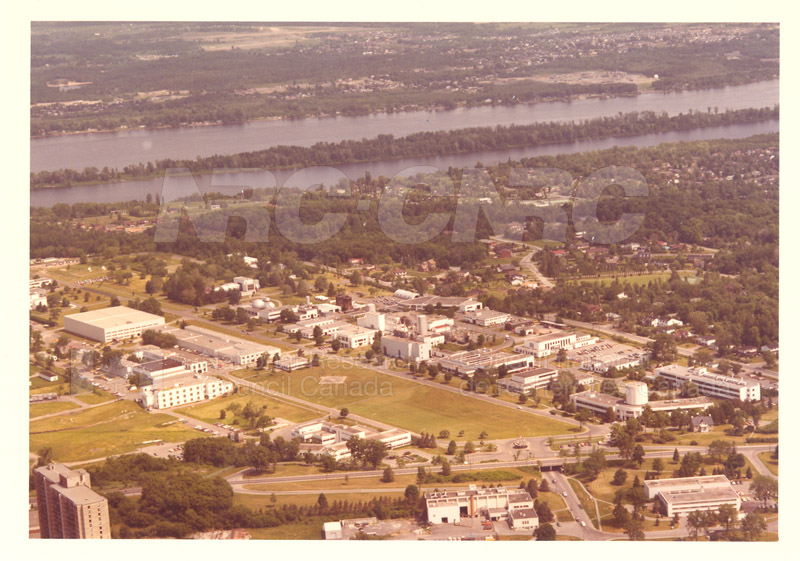 Montreal Road Campus Aerial View 1960's 010