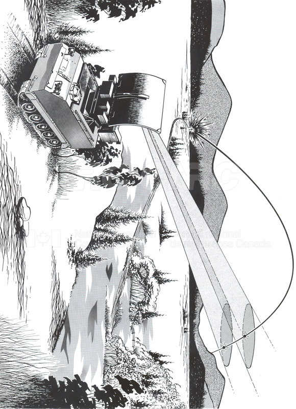 Drawings of Dual Beam Radar in Counter Mortar Role 1950s 002