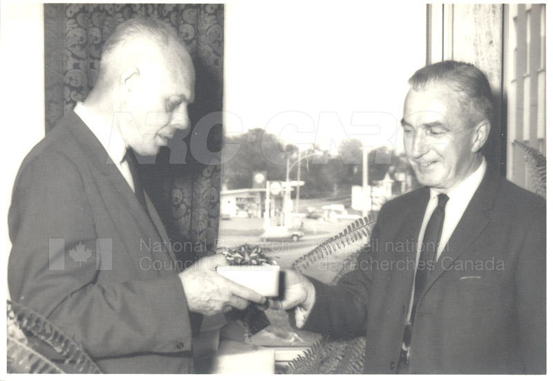 Retraite, Dr Ballard, 1967 001