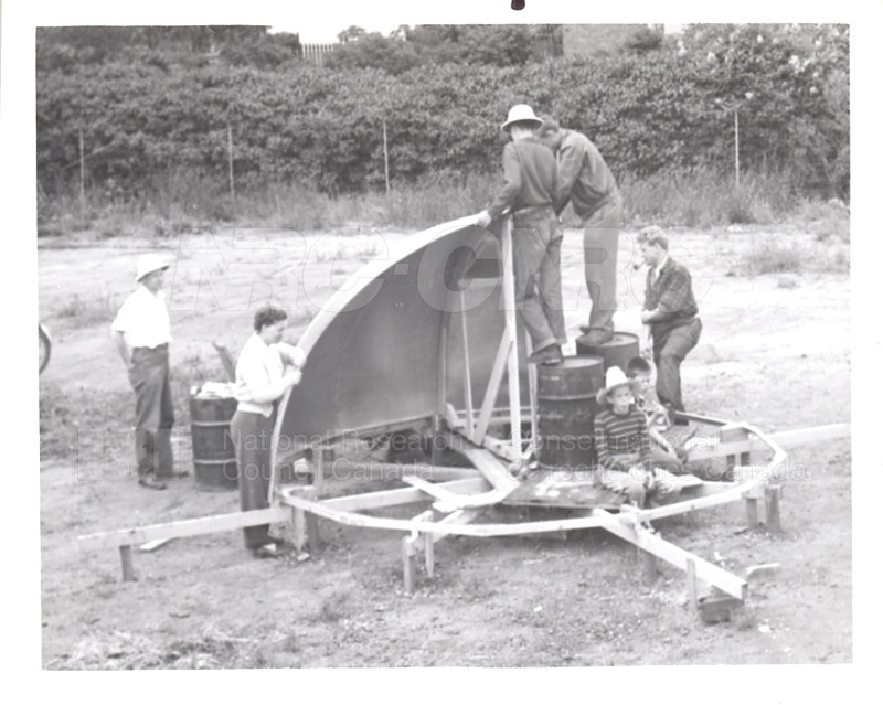 Shaping Up- John Hodges, Jean Hodges, Gerry Hodges, Jo Thauberger, John Toews June 1953