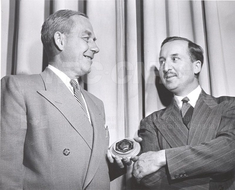 E.W.R. Steacie Receives Medal June 4, 1953 002