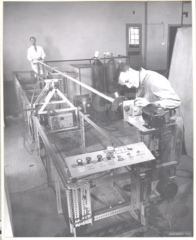 Metallurgy Lab- Ca-Ag Powder- W.A. Alexander, F. Liuzzo c. 1953